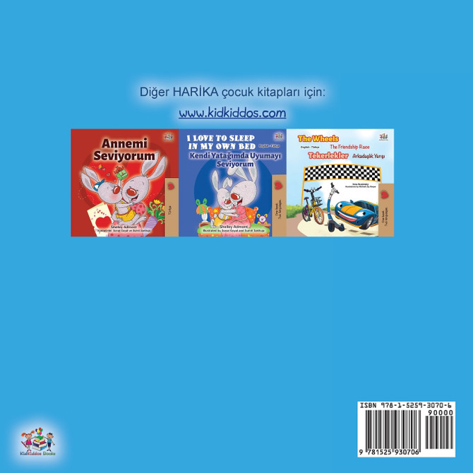 I Love to Keep My Room Clean (Turkish Book for Kids)