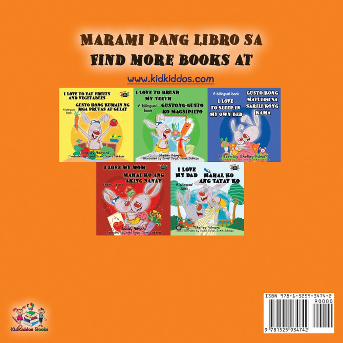 I Love to Share (Tagalog English Bilingual Children's Book)