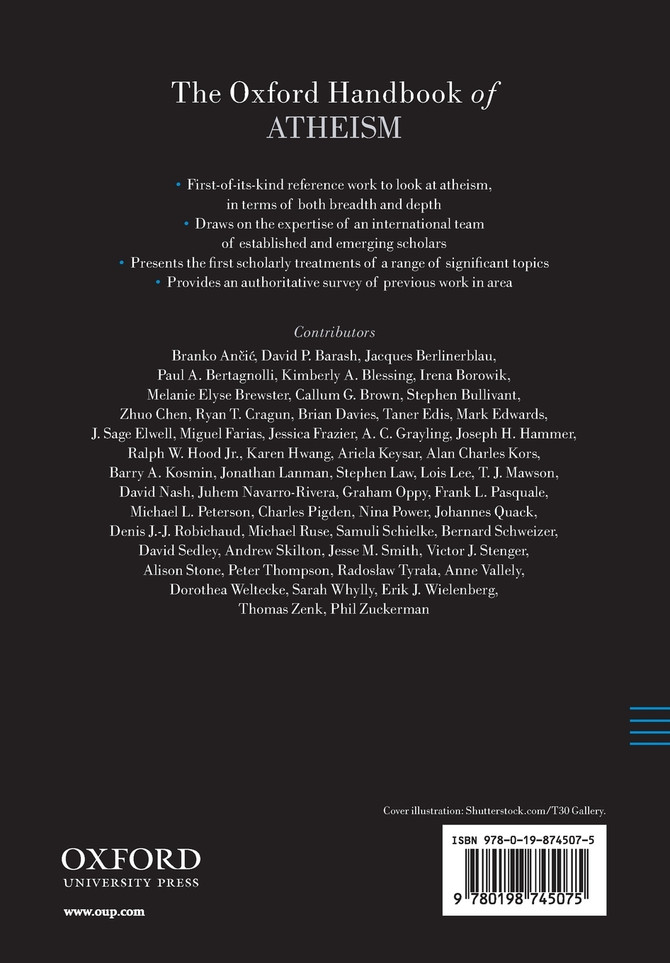 The Oxford Handbook of Atheism