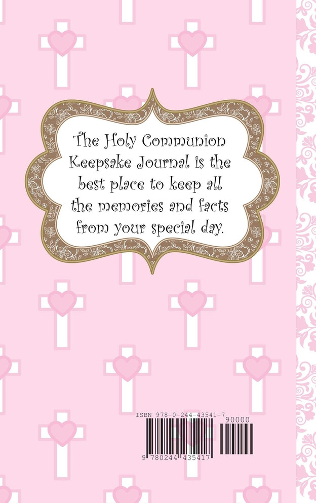 My First Holy Communion Keepsake Journal