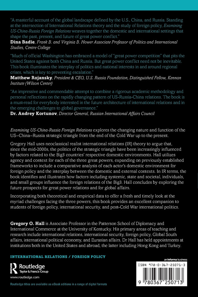 Examining US-China-Russia Foreign Relations
