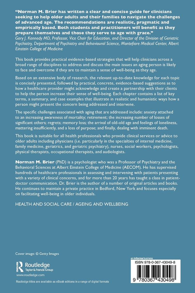 A Guide to Aging and Well-Being for Healthcare Professionals