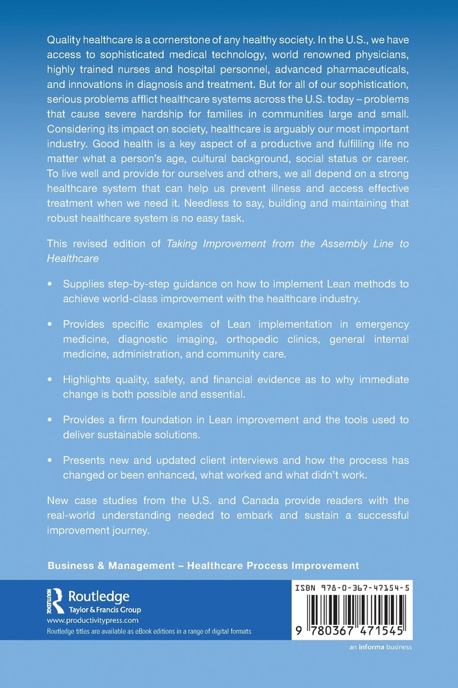 Taking Improvement from the Assembly Line to Healthcare