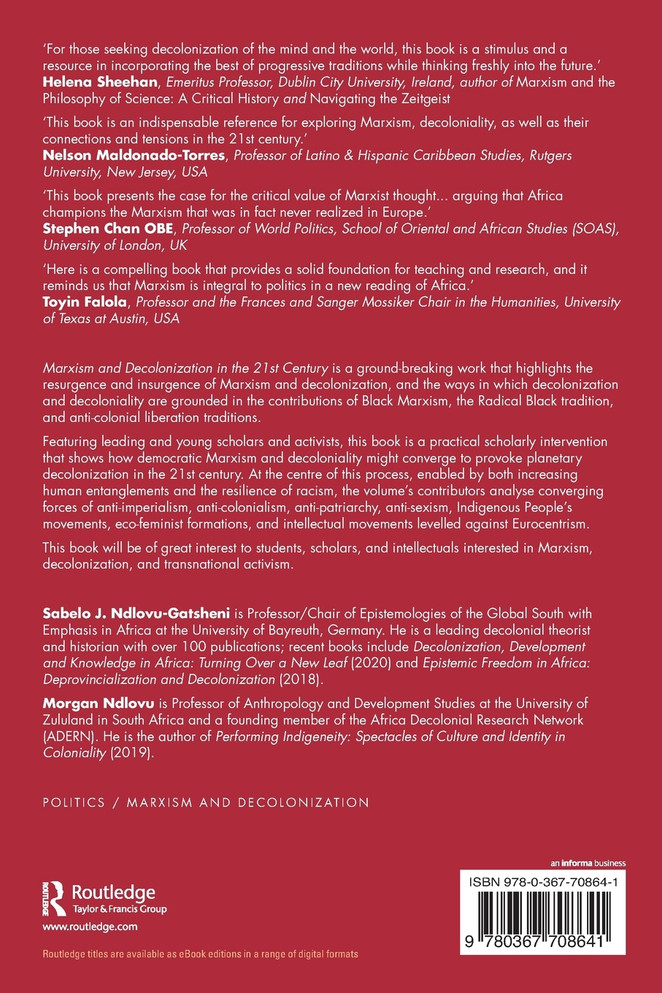 Marxism and Decolonization in the 21st Century