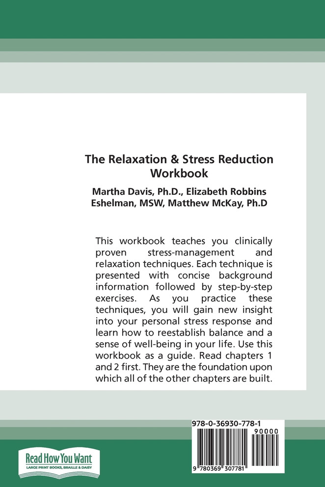 The Relaxation & Stress Reduction Workbook