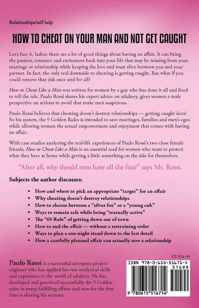 How to Cheat Like A Man