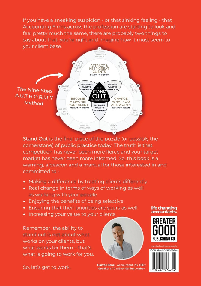 Become the STANDOUT firm that people want to buy from, work for and rave about.