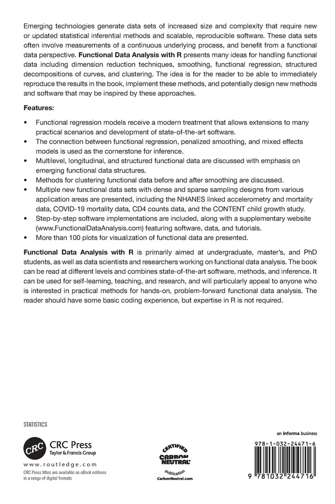Functional Data Analysis with R