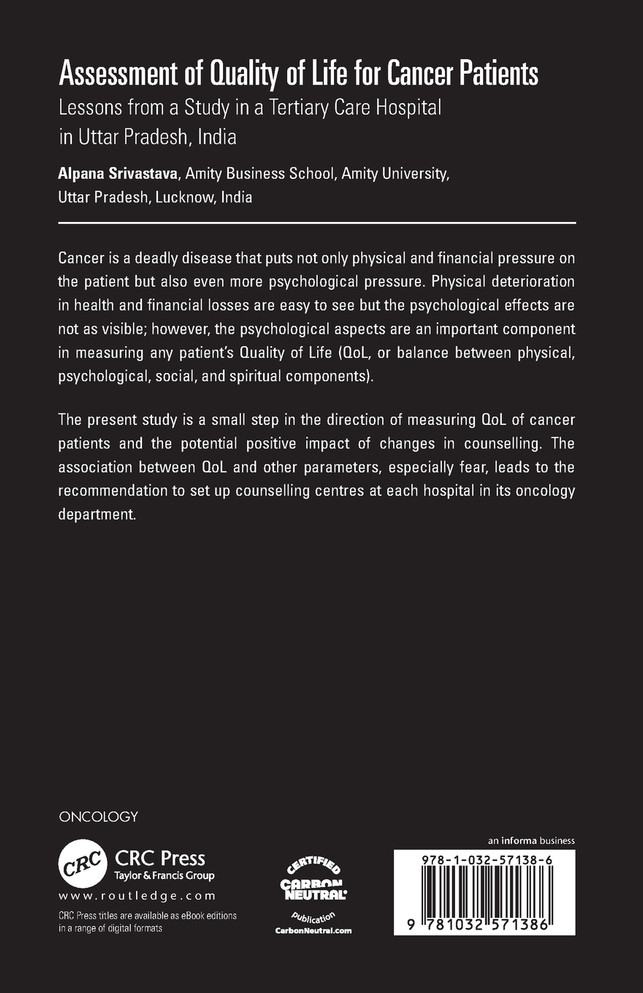 Assessment of Quality of Life for Cancer Patients