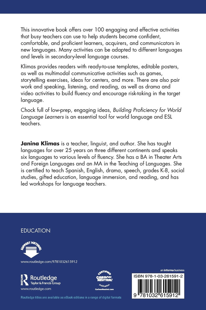 Building Proficiency for World Language Learners