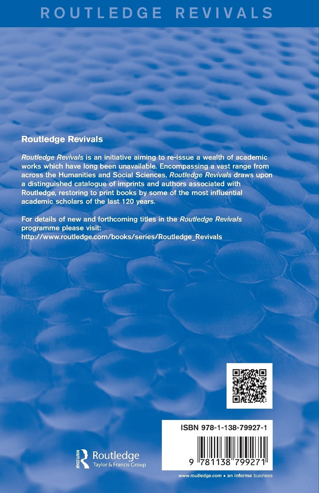 The Vital Science (Routledge Revivals)