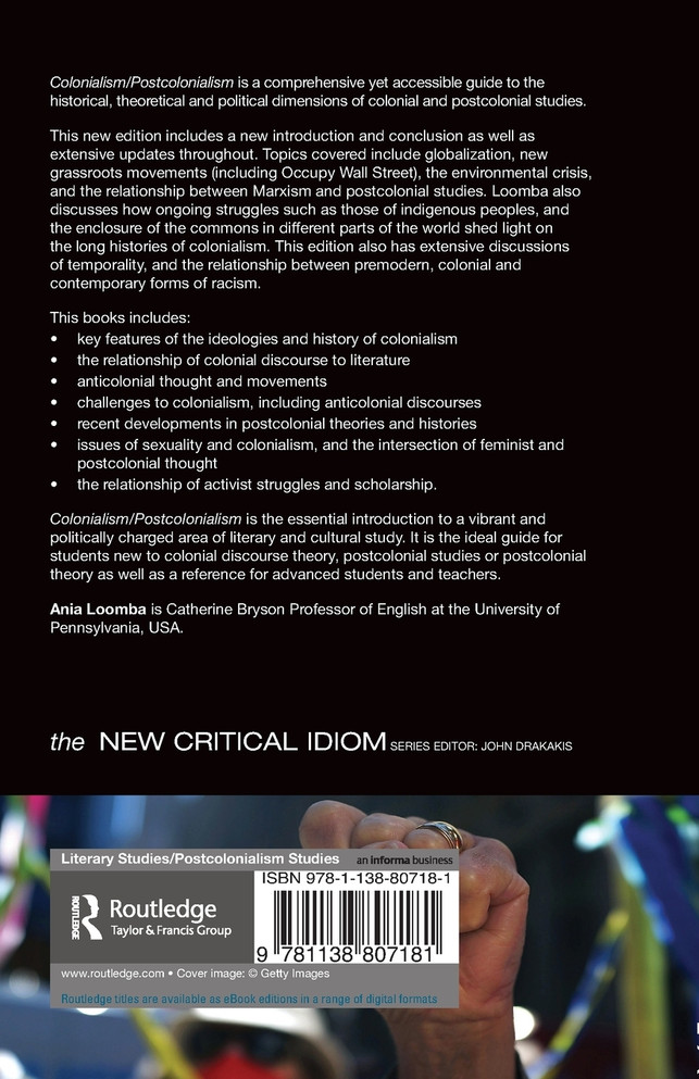 Colonialism/Postcolonialism