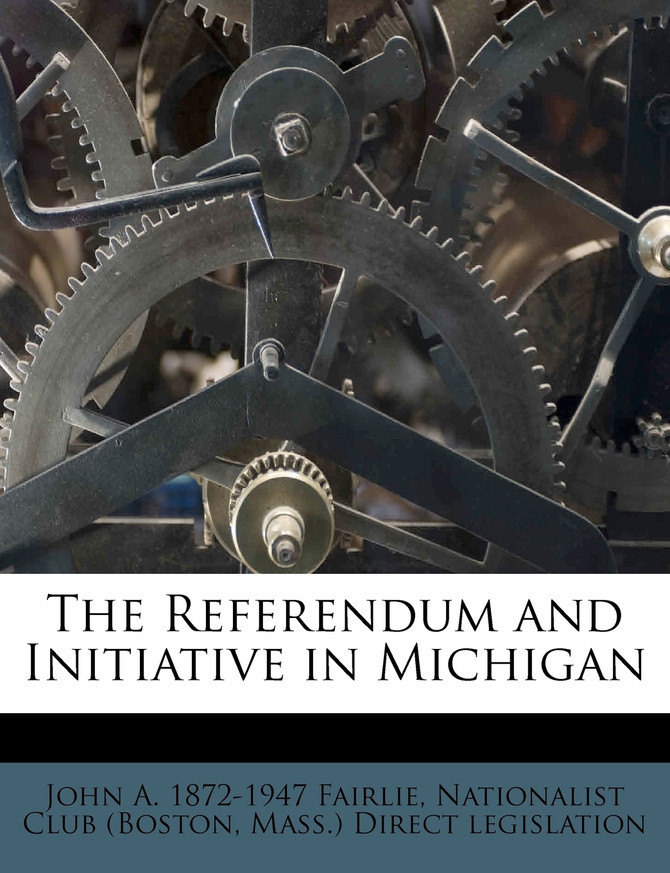 The Referendum and Initiative in Michigan