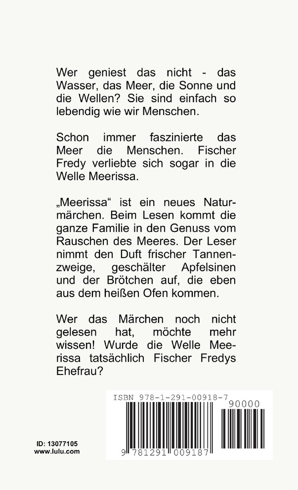 MEERISSA-  DIE RÜCKKEHR DER  KLEINEN MEERJUNGFRAU