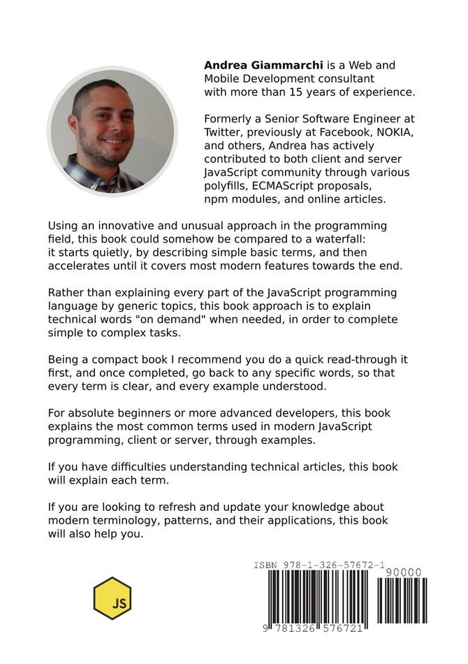 JavaScript glossary on demand