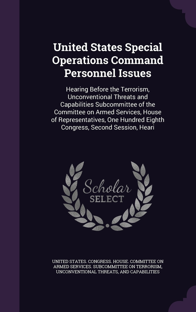 United States Special Operations Command Personnel Issues