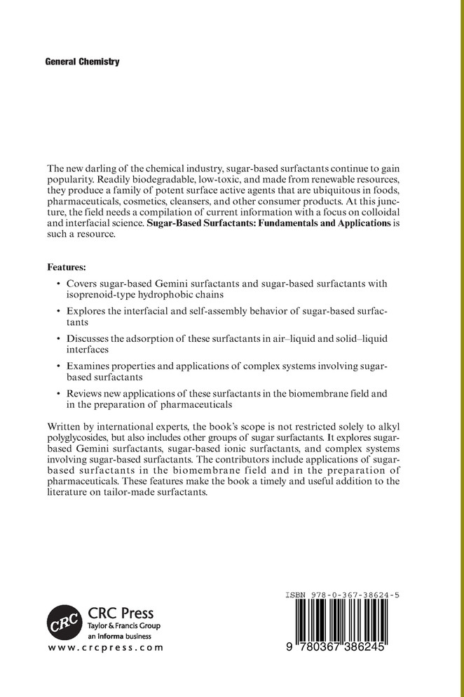 Sugar-Based Surfactants