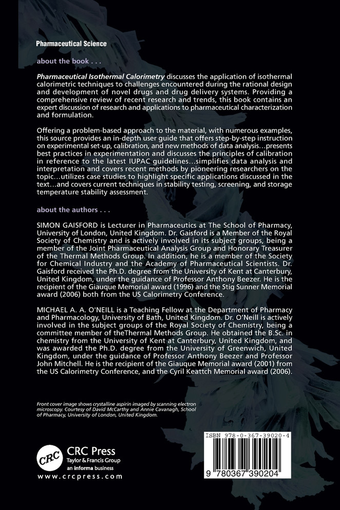 Pharmaceutical Isothermal Calorimetry