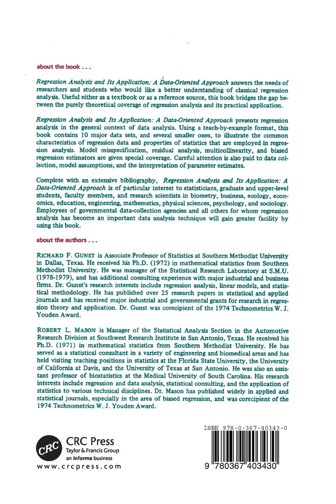 Regression Analysis and its Application