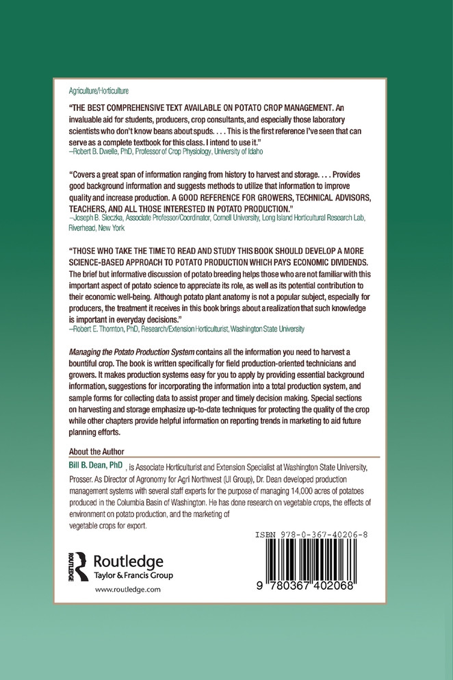 Managing the Potato Production System