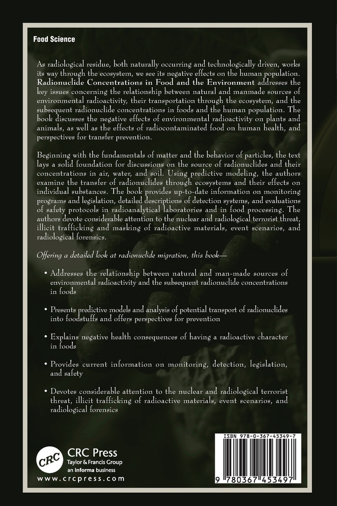 Radionuclide Concentrations in  Food and the Environment