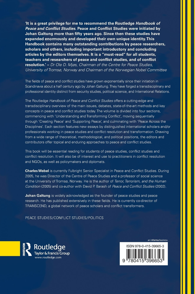 Handbook of Peace and Conflict Studies