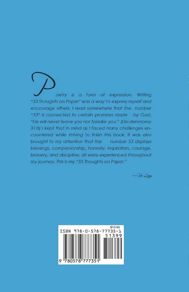 33 Thoughts on Paper