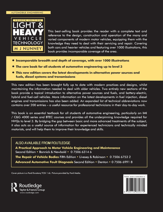 Light and Heavy Vehicle Technology