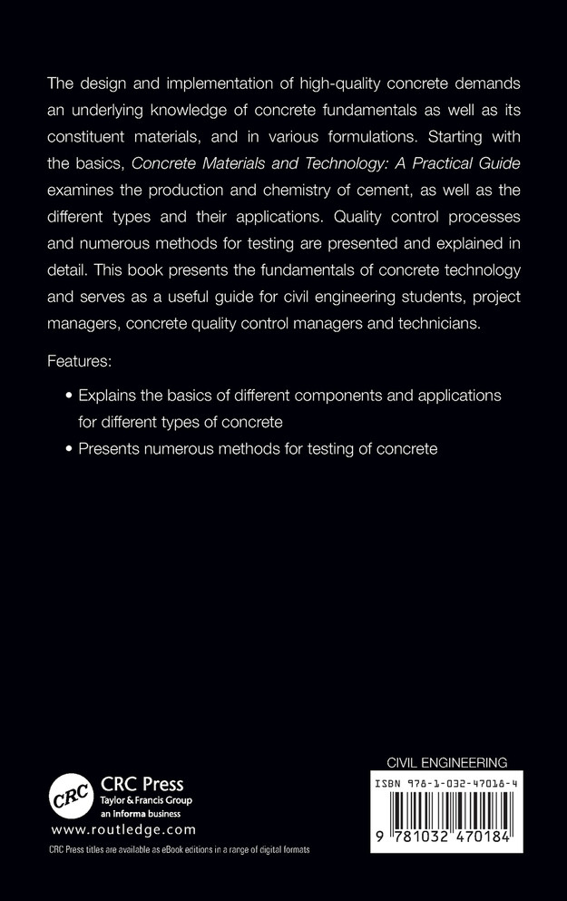 Concrete Materials and Technology