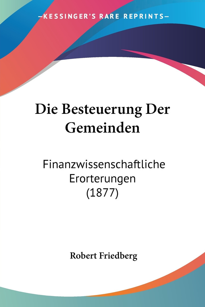 Die Besteuerung Der Gemeinden