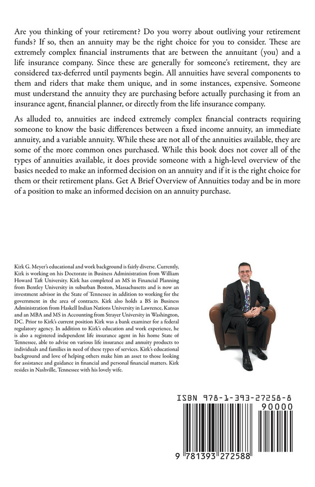 A Brief Overview of Annuities