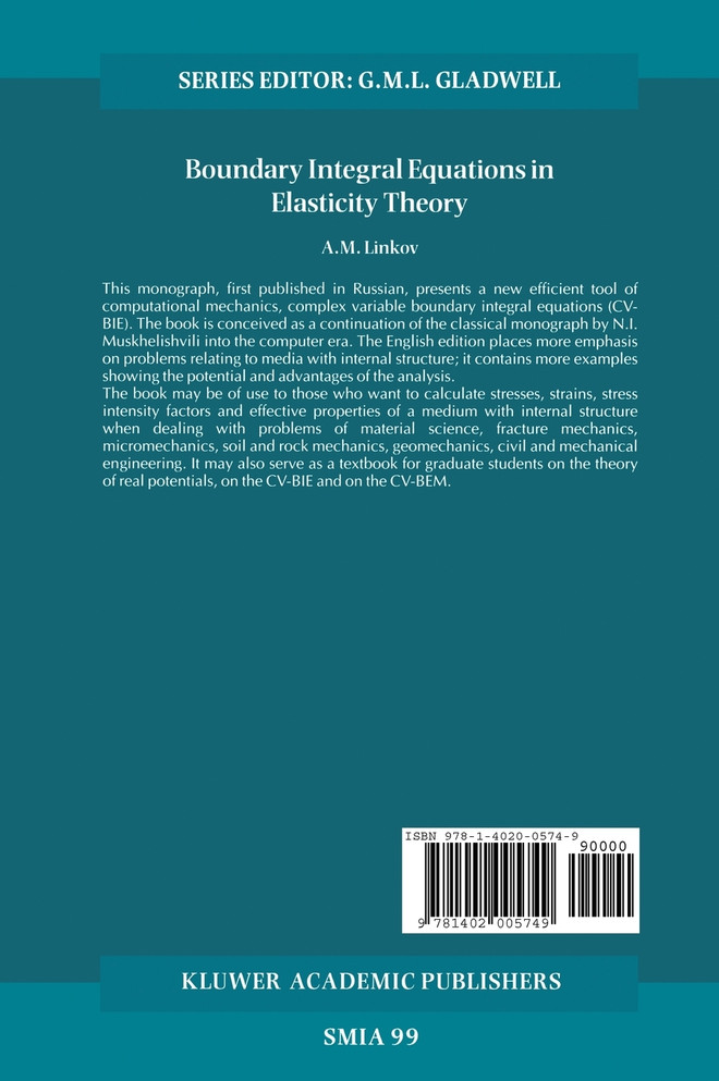 Boundary Integral Equations in Elasticity Theory