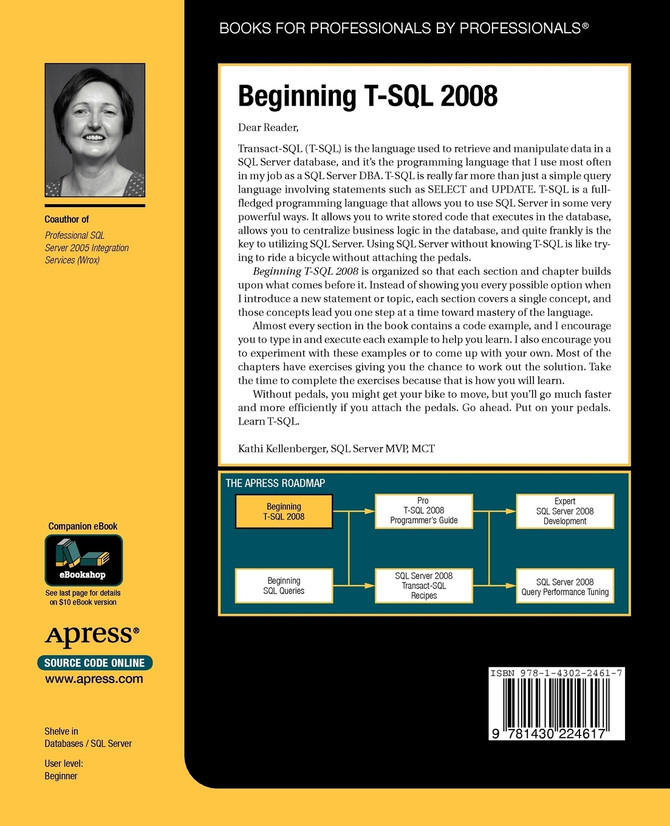 Beginning T-SQL 2008