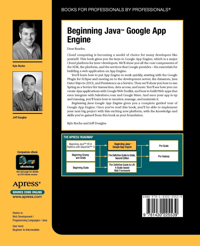 Beginning Java Google App Engine