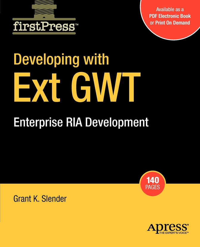 Developing with Ext Gwt