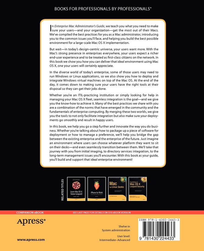 Enterprise Mac Administrator's Guide