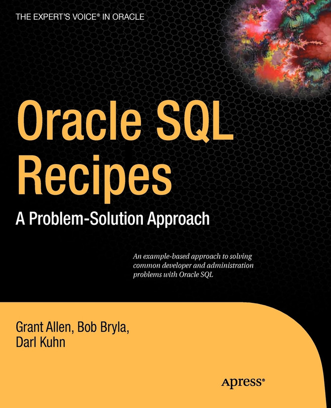 Oracle SQL Recipes