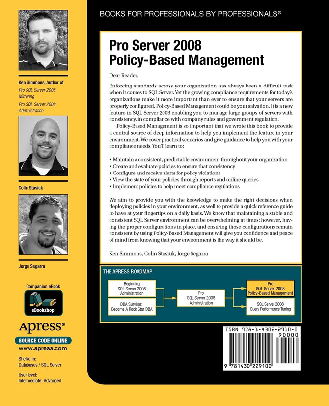 Pro Server 2008 Policy-Based Management
