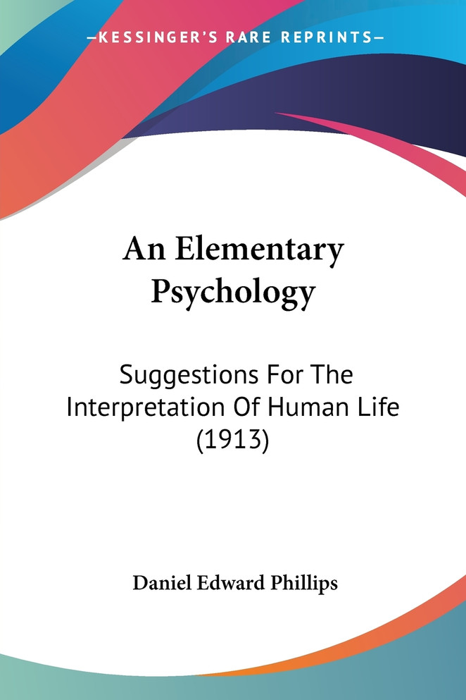 An Elementary Psychology