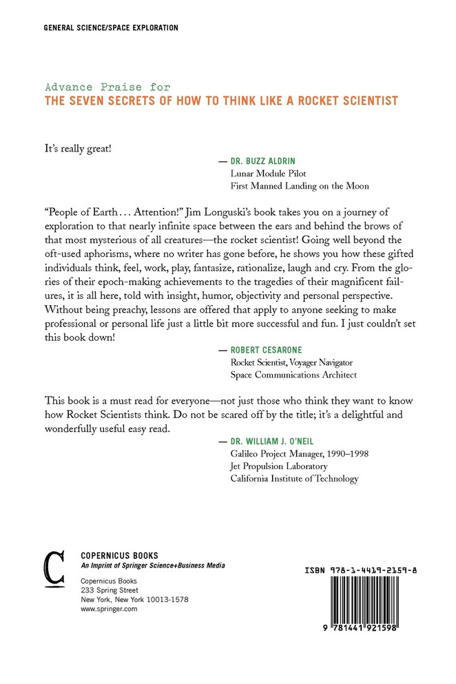 The Seven Secrets of How to Think Like a Rocket Scientist