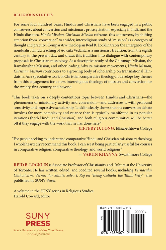 Hindu Mission, Christian Mission