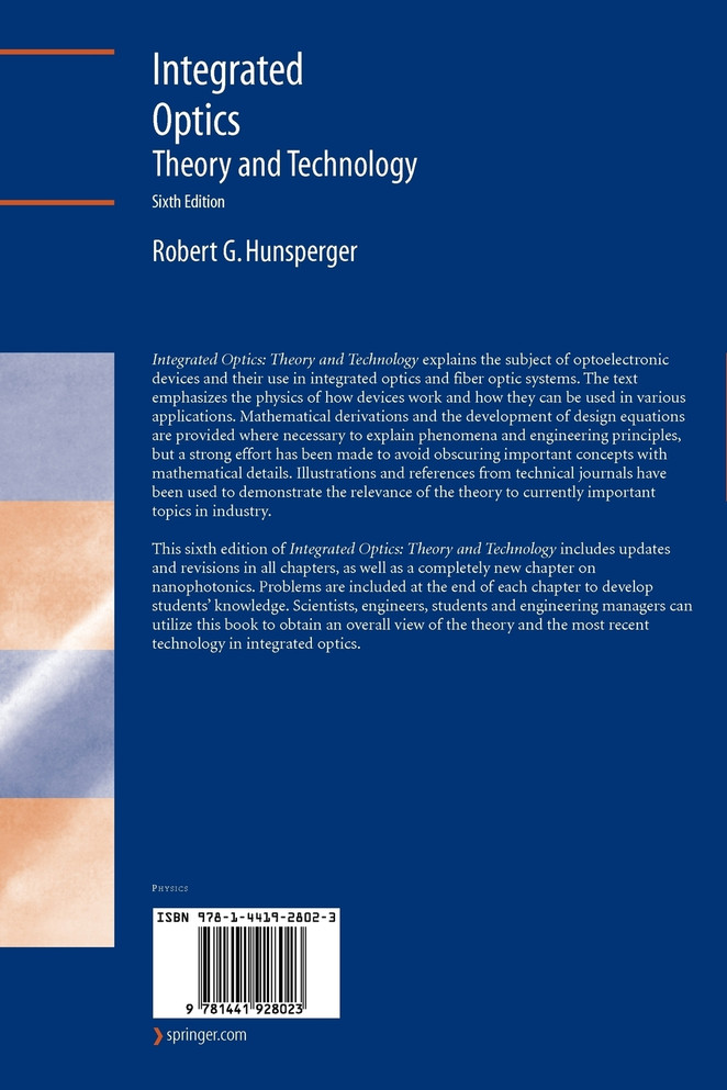 Integrated Optics