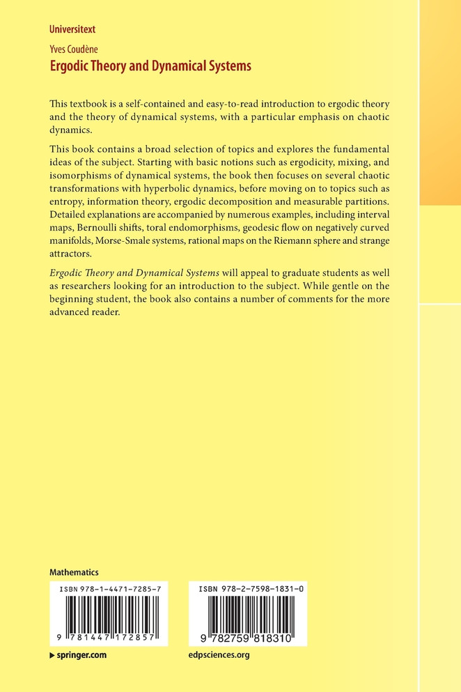 Ergodic Theory and Dynamical Systems