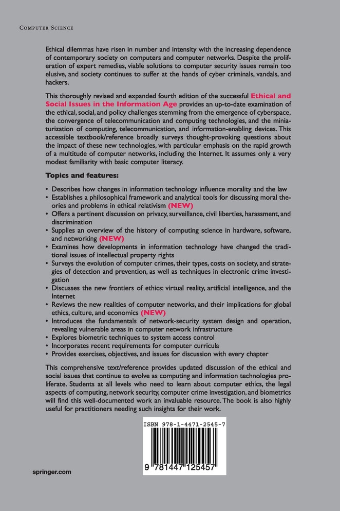 Ethical and Social Issues in the Information Age