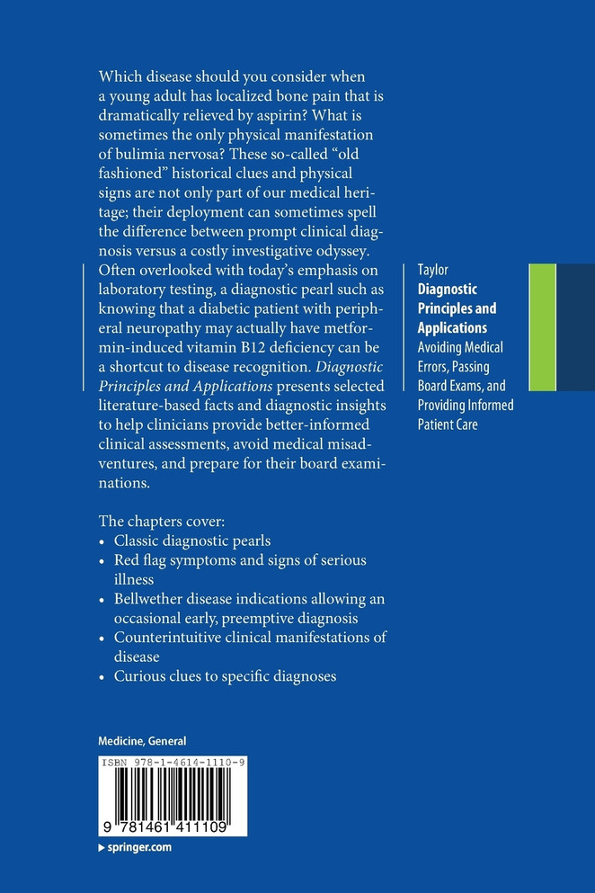 Diagnostic Principles and Applications