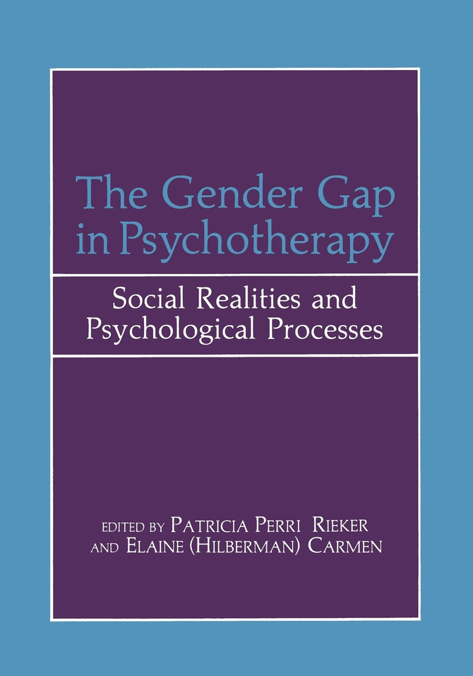 The Gender Gap in Psychotherapy