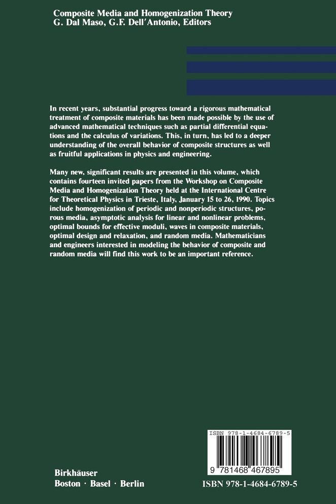 Composite Media and Homogenization Theory