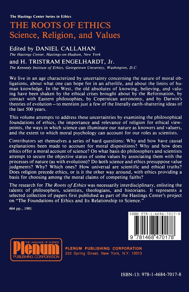 Ethics, The Social Sciences, and Policy Analysis