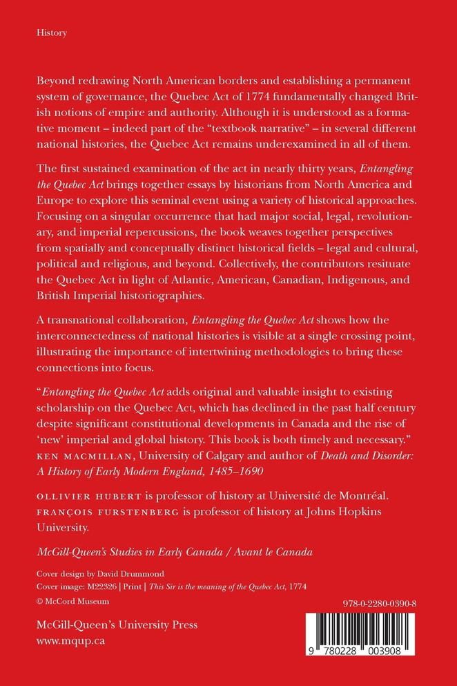 Entangling the Quebec Act