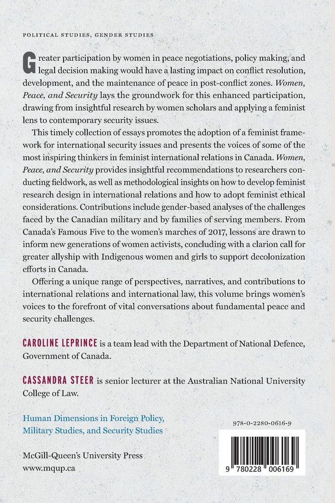 Women, Peace, and Security